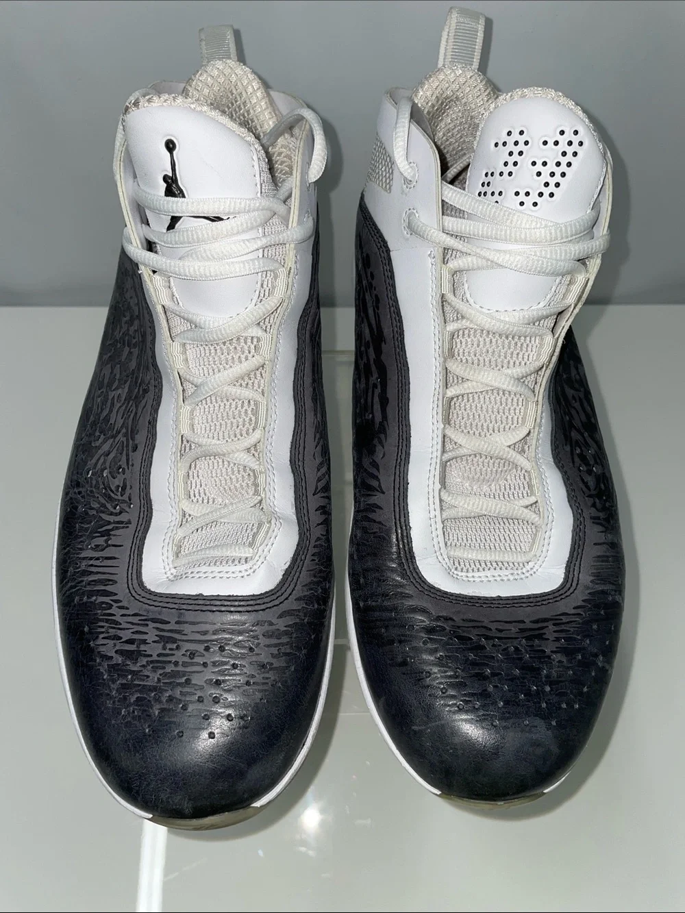 AIR JORDAN 2011 WHITE BLACK MENS SNEAKERS FTL-08-146